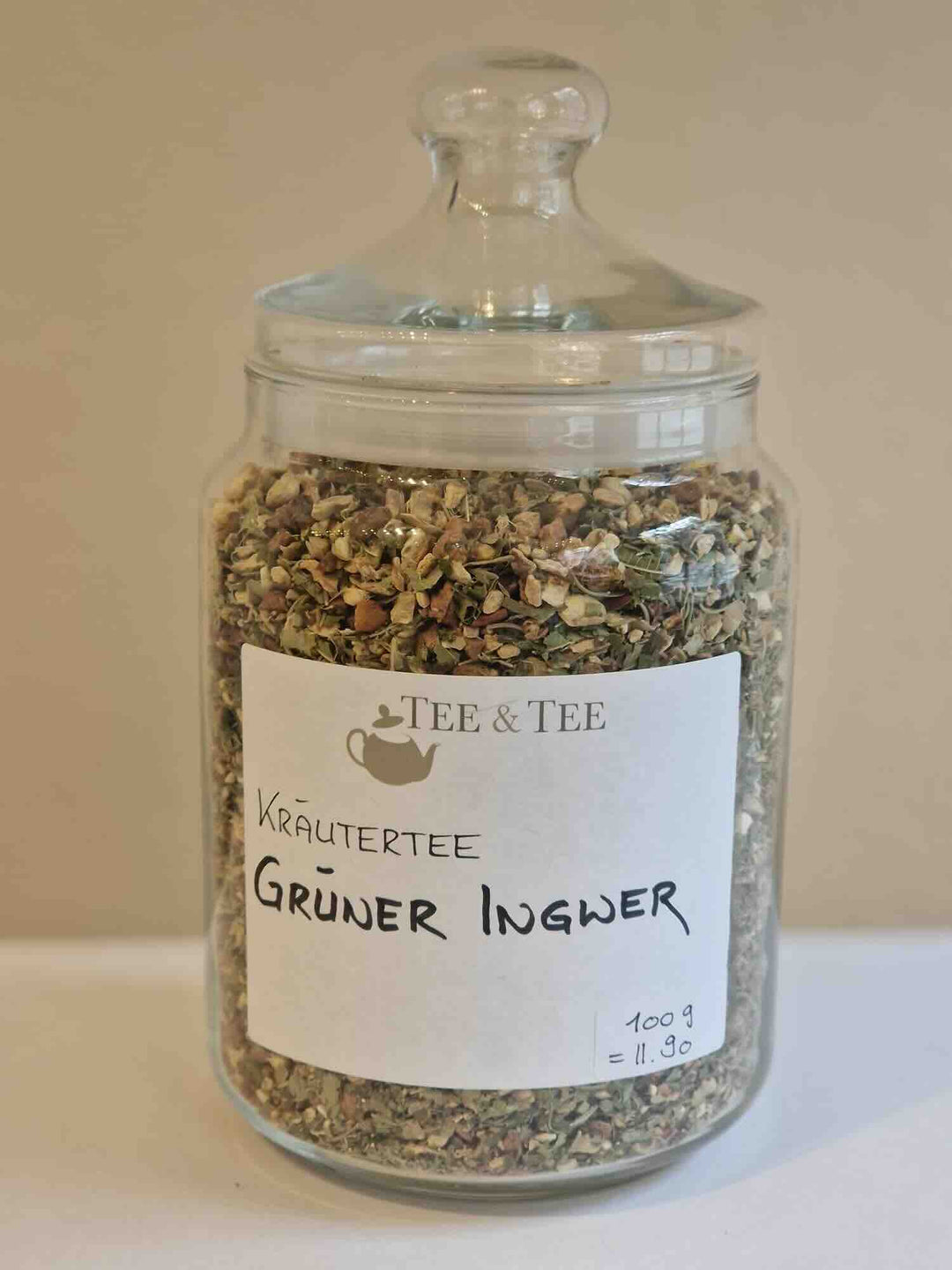 Kräutertee Grüner Ingwer